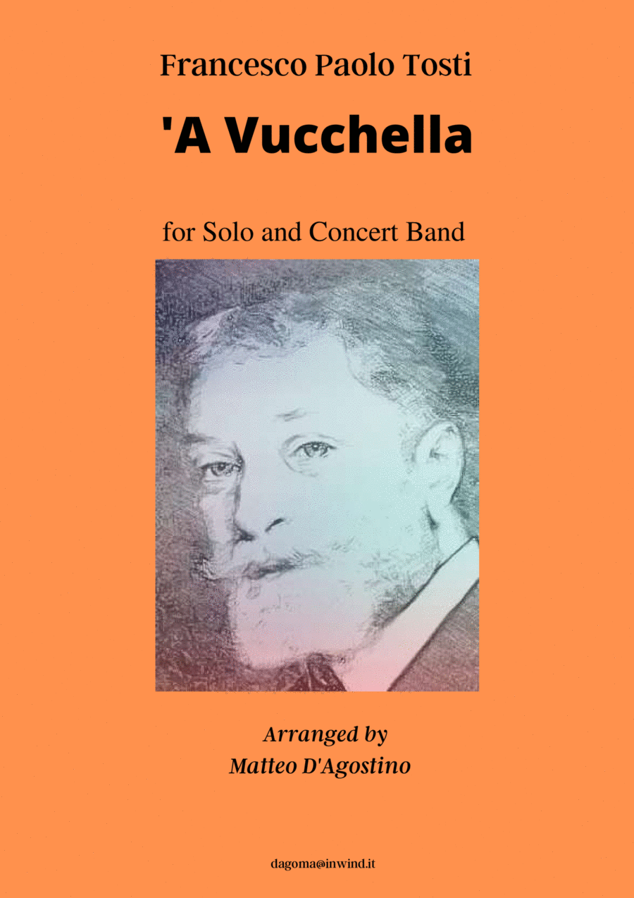'A Vucchella for Solo and Concert Band Concert Band scores gallery preview page 1