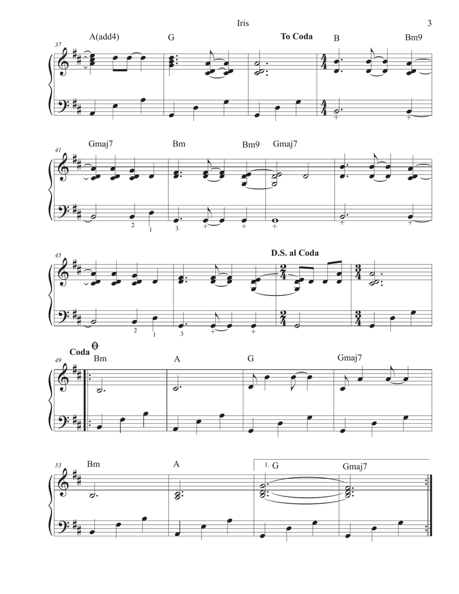 Iris Harp scores gallery preview page 3