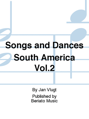 Book cover for Songs and Dances South America Vol.2