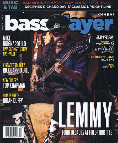 Bass Player Magazine Holiday Issue 2015