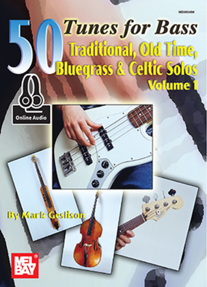 Book cover for 50 Tunes for Bass Volume 1
