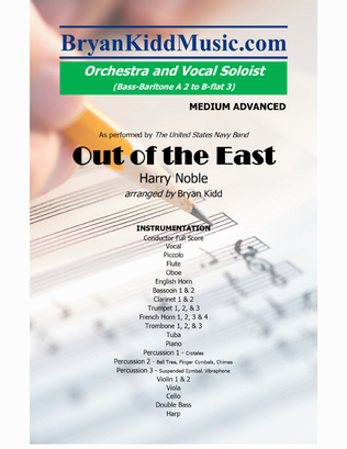 Book cover for Out Of The East