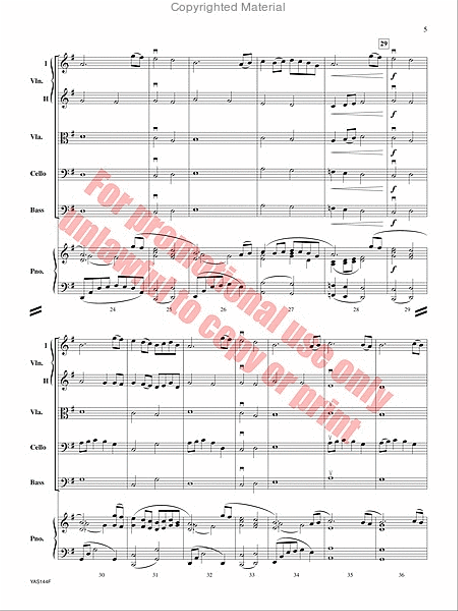 Portal Gates String Orchestra scores gallery preview page 6