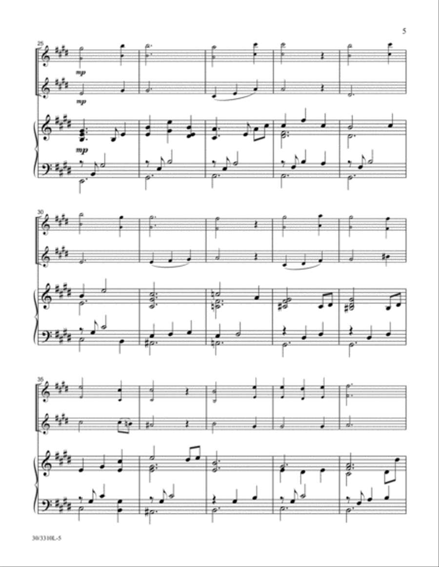 Were You There? Were You There? Piano scores gallery preview page 4