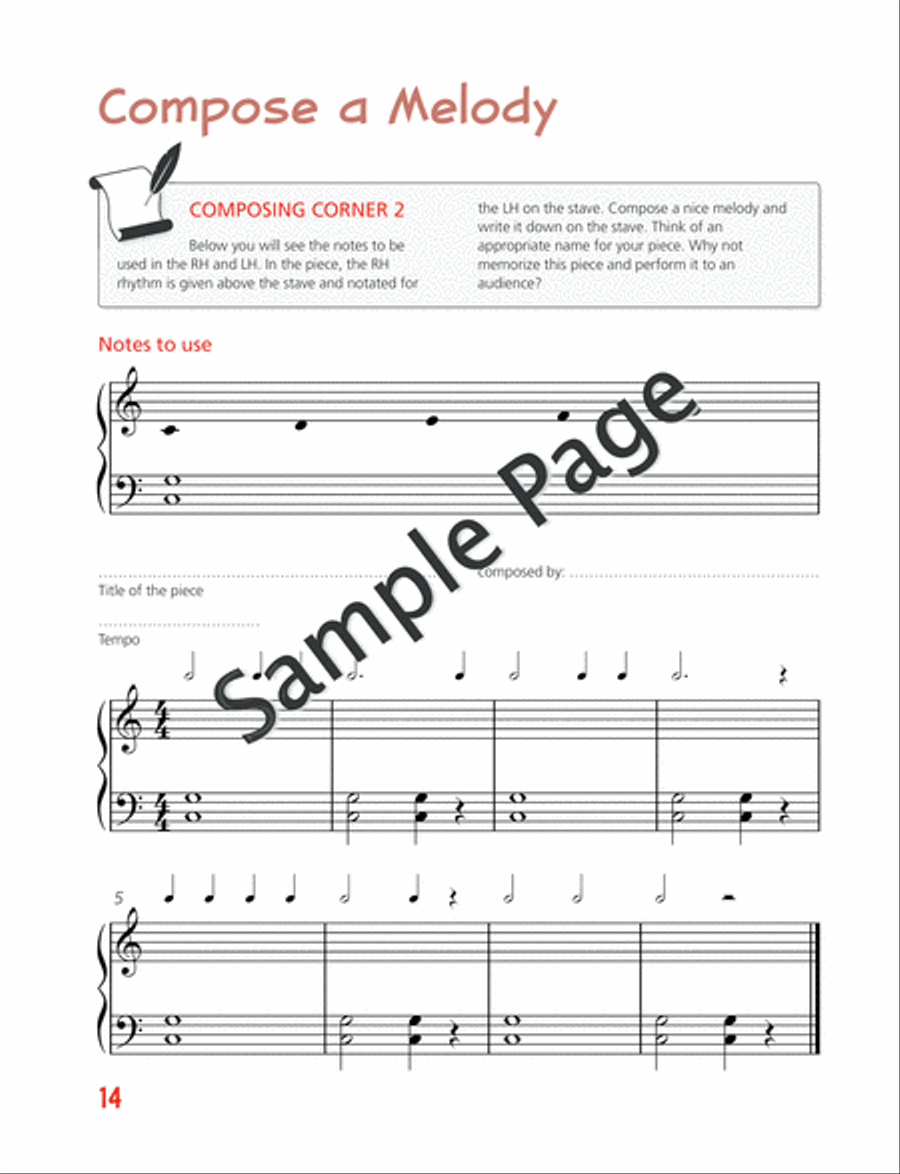 Piano Junior: Theory Book 2 Piano Method scores gallery preview page 15