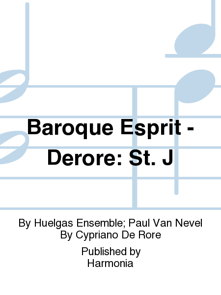Baroque Esprit - Derore: St. J