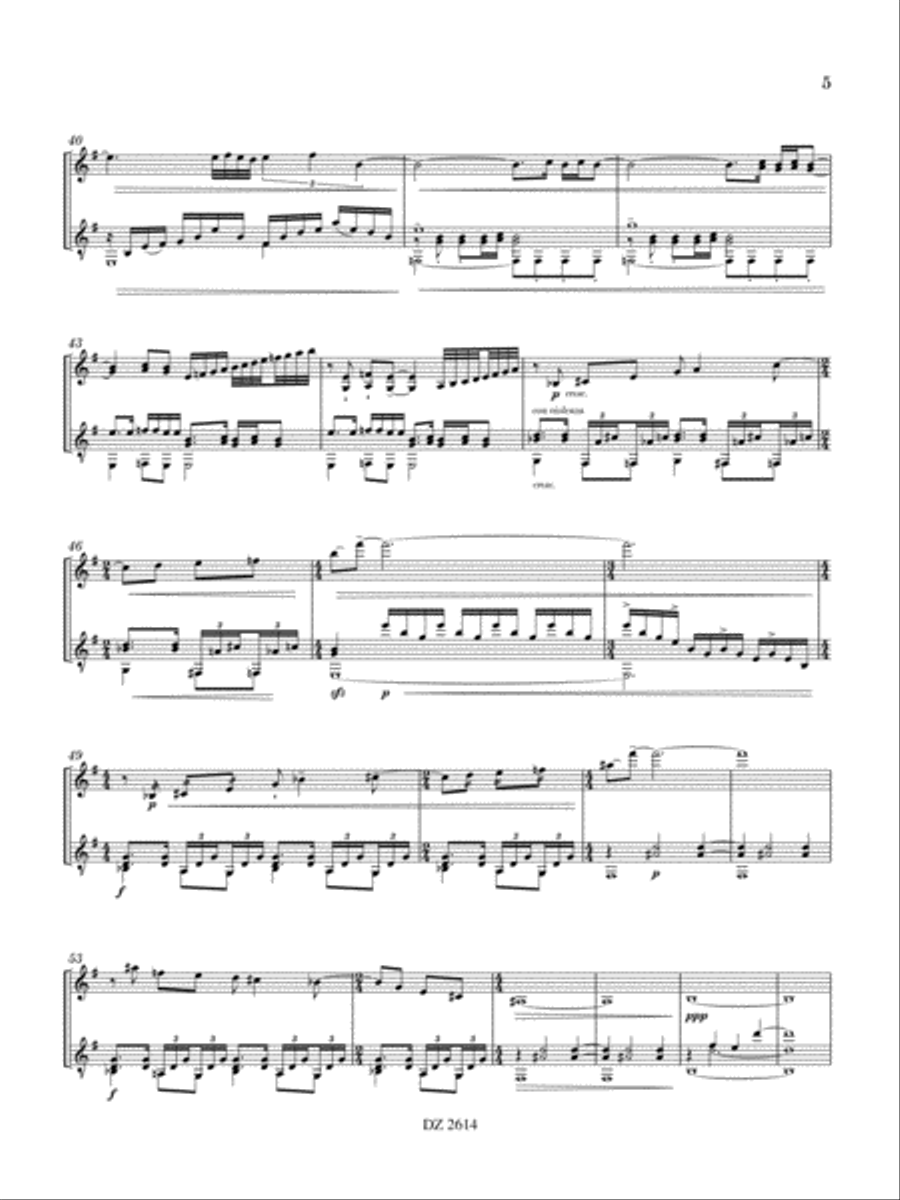 Cassino 1944 Violin scores gallery preview page 5