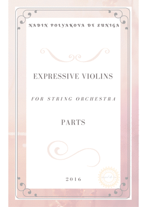 Expressive Violins. Parts