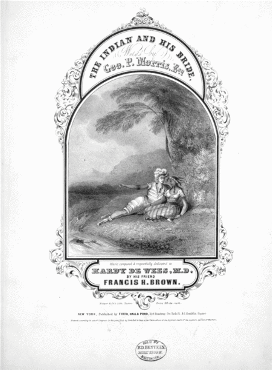 The Indian and His Bride Voice scores gallery preview page 1
