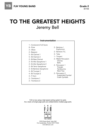 To the Greatest Heights: Score