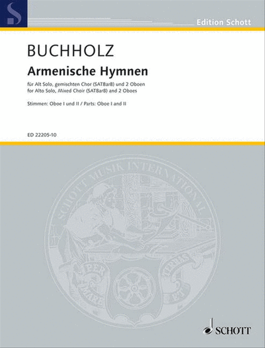 Armenische Hymnen Armenische Hymnen SATBarB scores gallery preview page 1