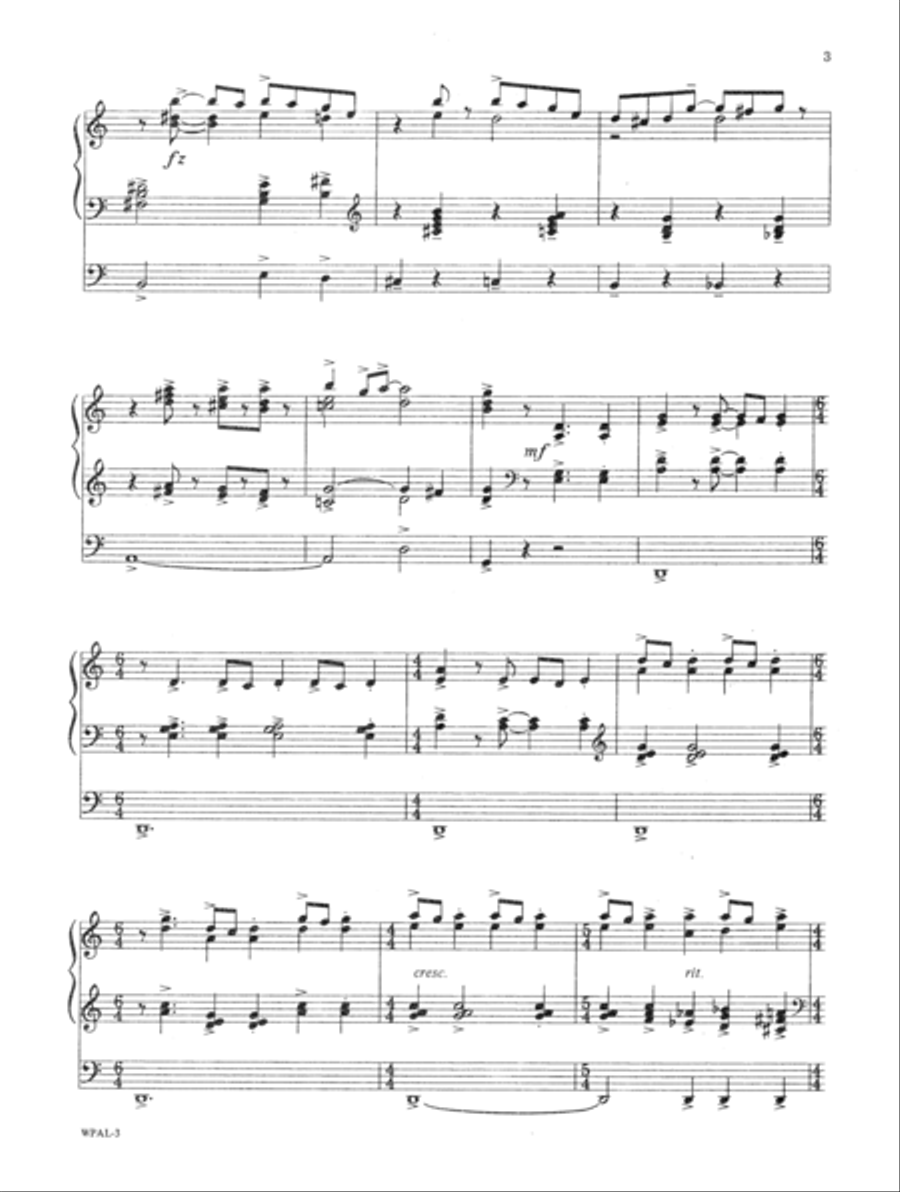 With Praise And Love No 1 Organ scores gallery preview page 5