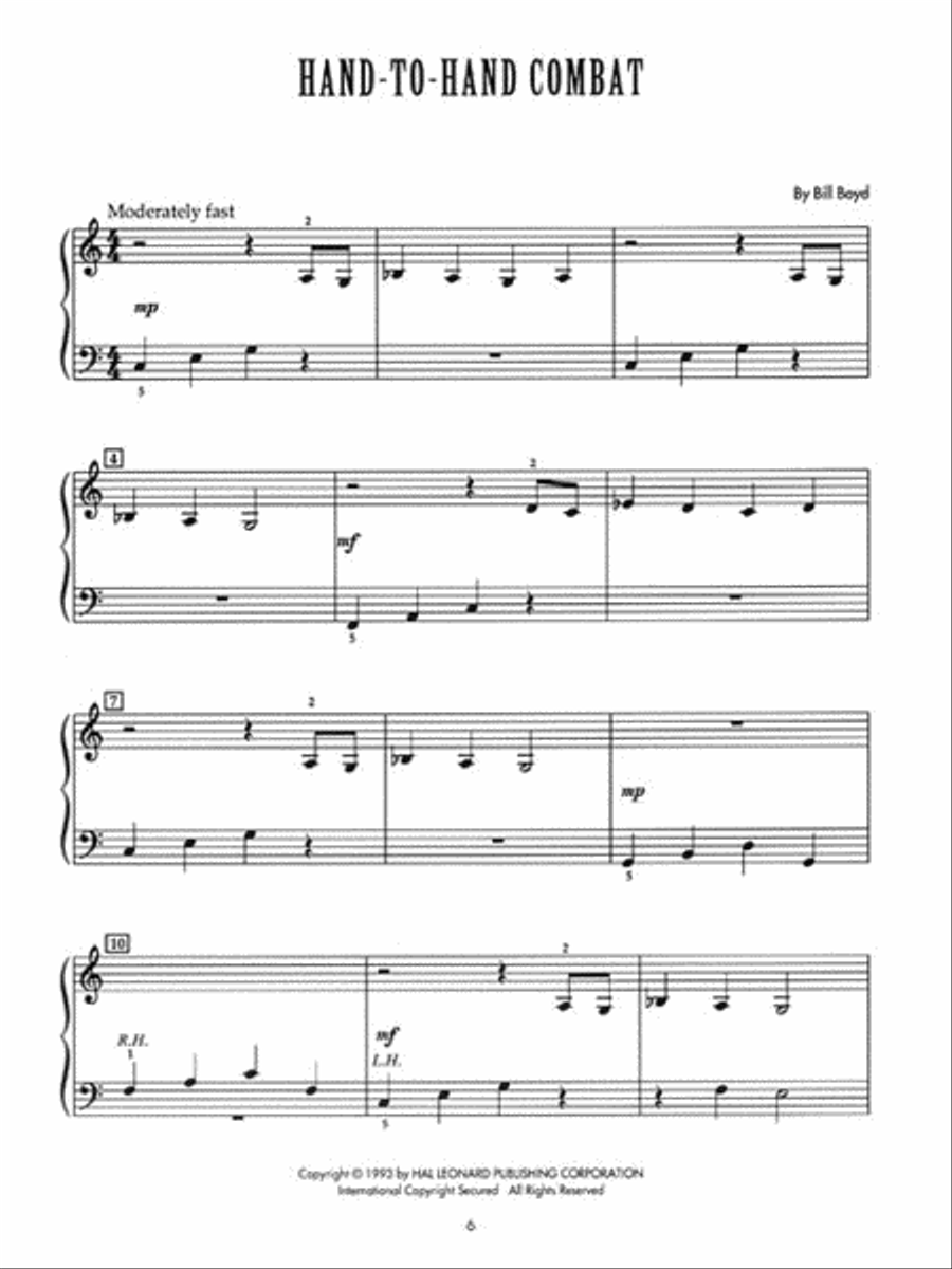 Jazz Starters II Piano Method scores gallery preview page 6