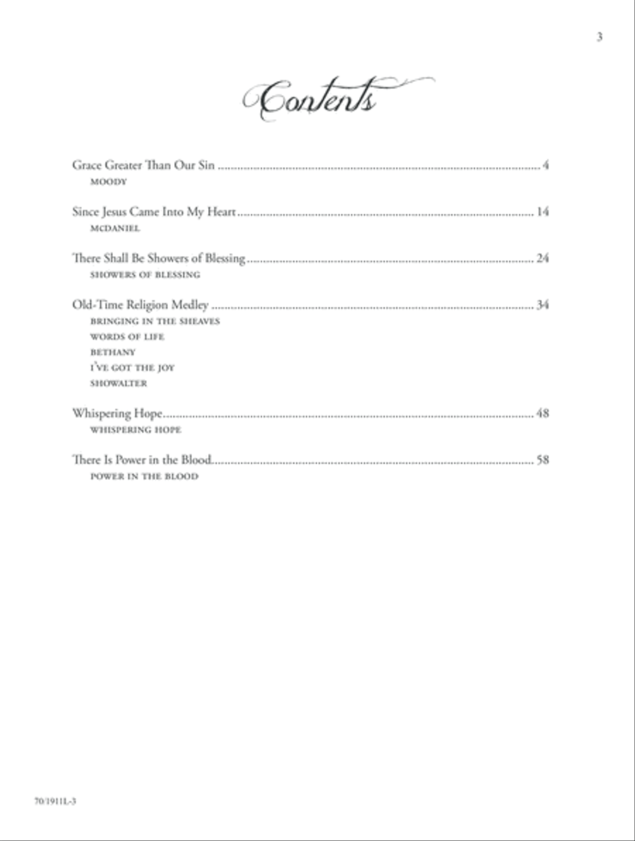 Give Me That Old-Time Religion (Digital Delivery) Piano Duet scores gallery preview page 3