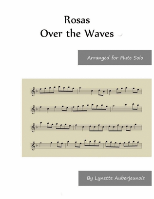 Over the Waves - Flute Solo