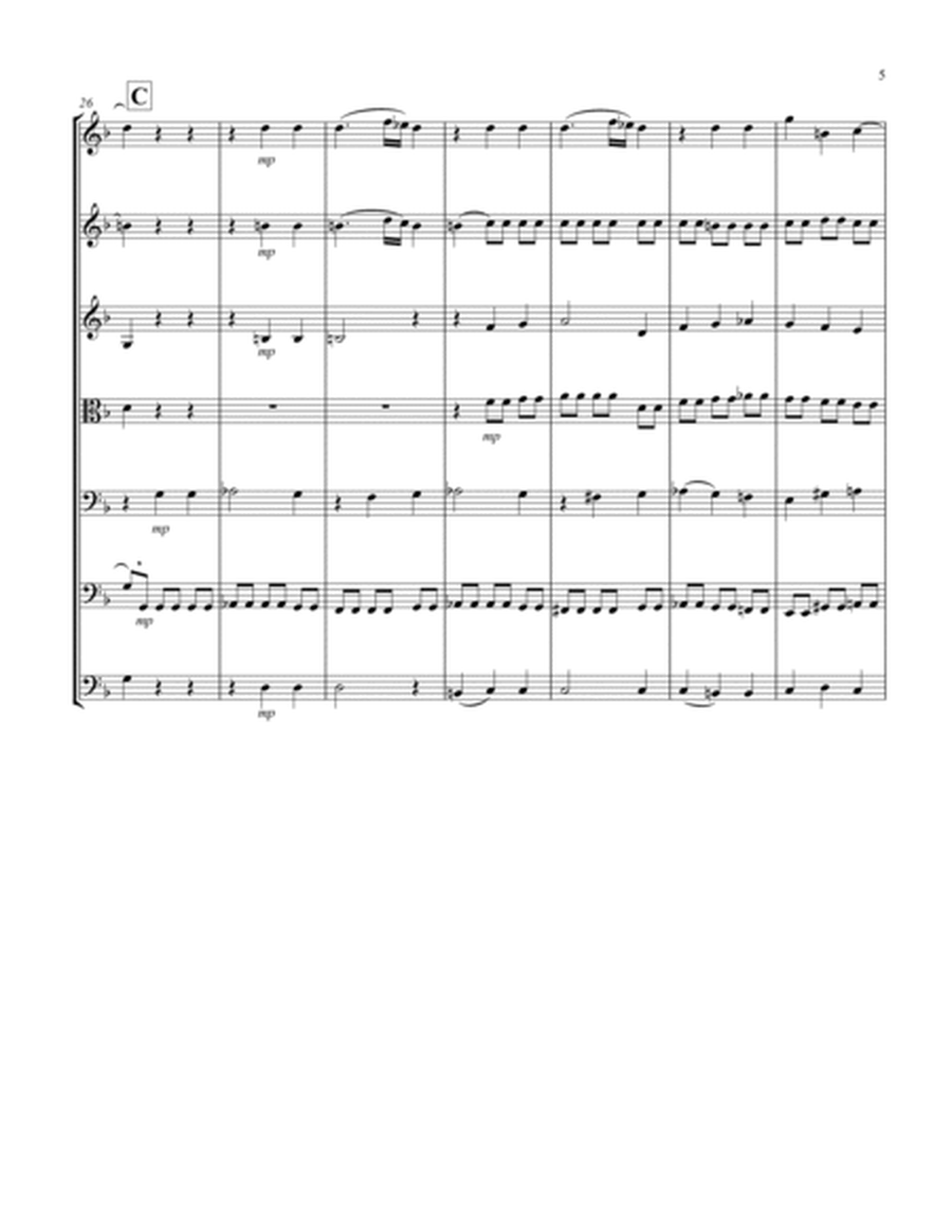 Recordare (from "Requiem") (F) (String Septet - 3 Violins, 1 Viola, 3 Cellos)