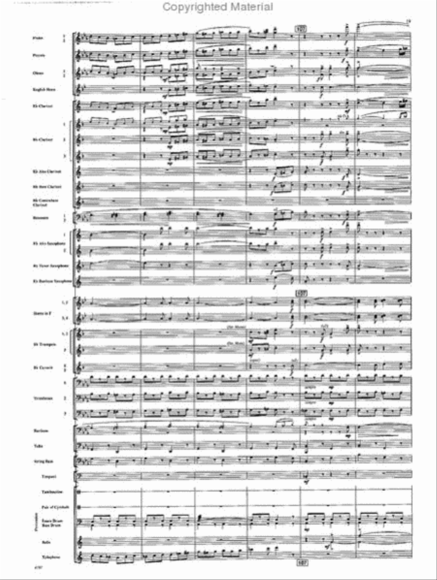 Funiculi, Funicula Concert Band scores gallery preview page 18