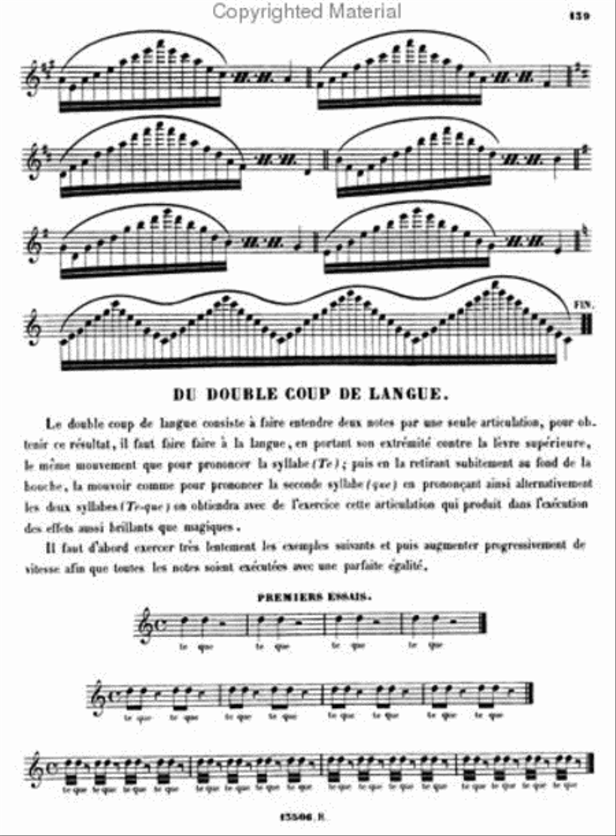 Methods & Treatises - Flute - Volume 7 - France 1800-1860 Flute scores gallery preview page 4