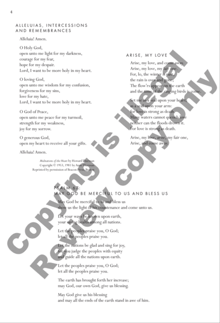 Selected Sacred Choral Works of Julian Wachner, Volume 1 4-Part scores gallery preview page 24