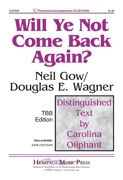 Will Ye Not Come Back Again? image number null