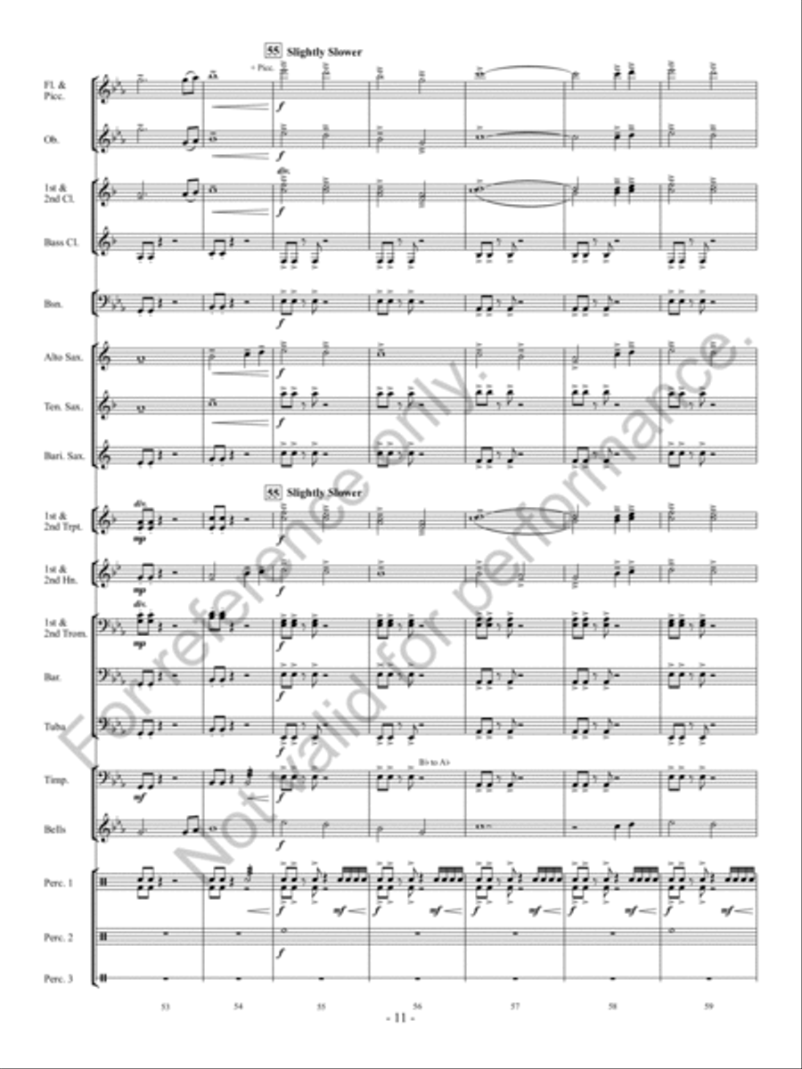 Starship Legacy Starship Legacy Concert Band scores gallery preview page 12