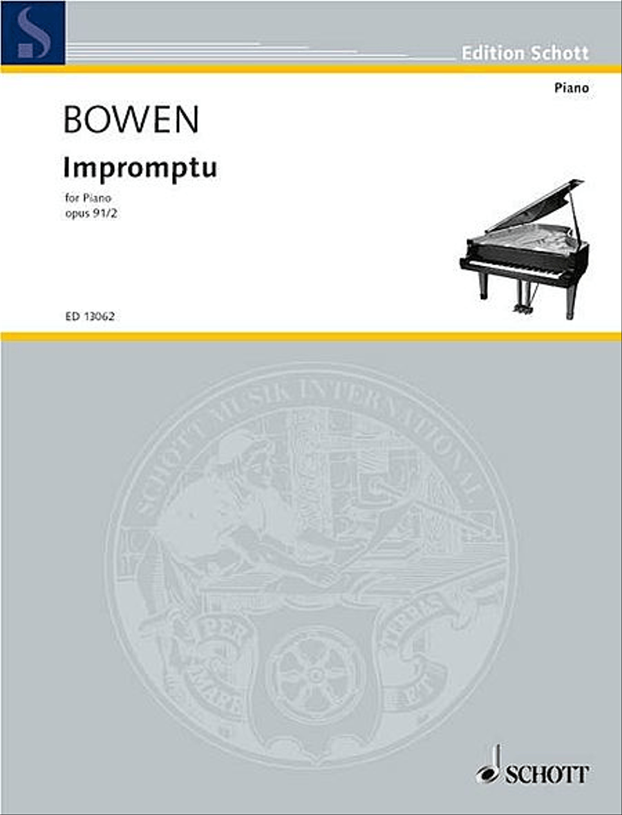 Impromptu Op 91/2 Piano Solo Piano Solo scores gallery preview page 1