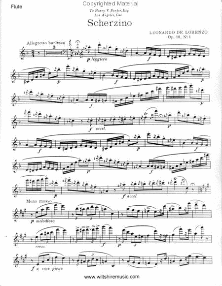 Scherzino, Op.18, No. 1