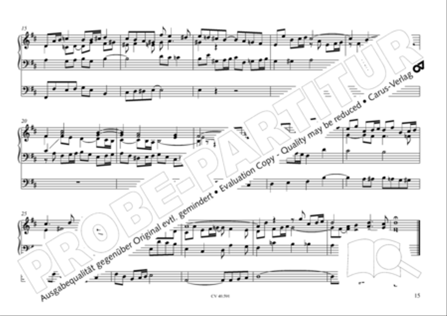 Free Organ Music from the Romantic Period, Vol. III (Freie Orgelmusik der Romantik, Band III) Organ scores gallery preview page 16