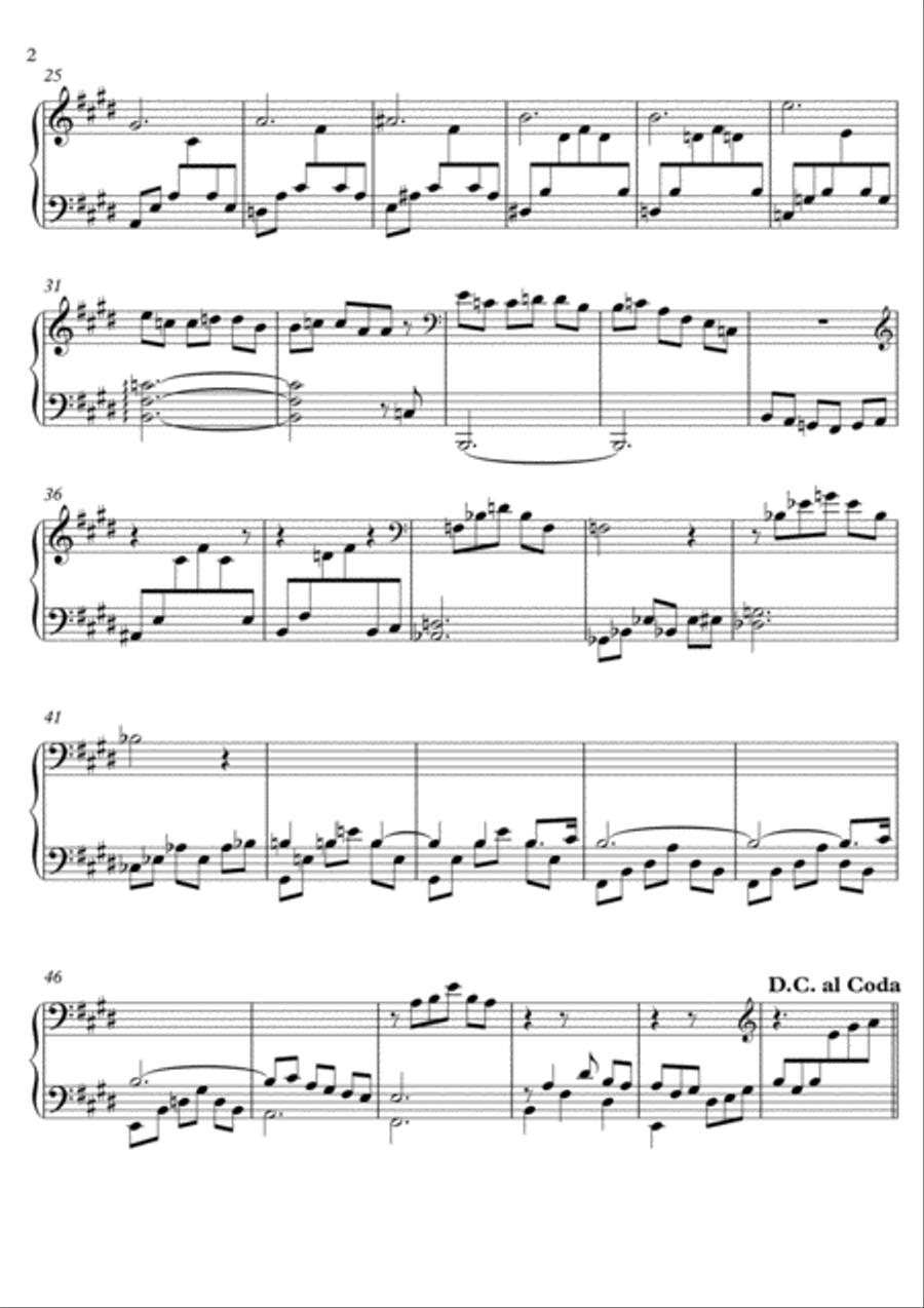 Cavatina Piano Solo scores gallery preview page 2