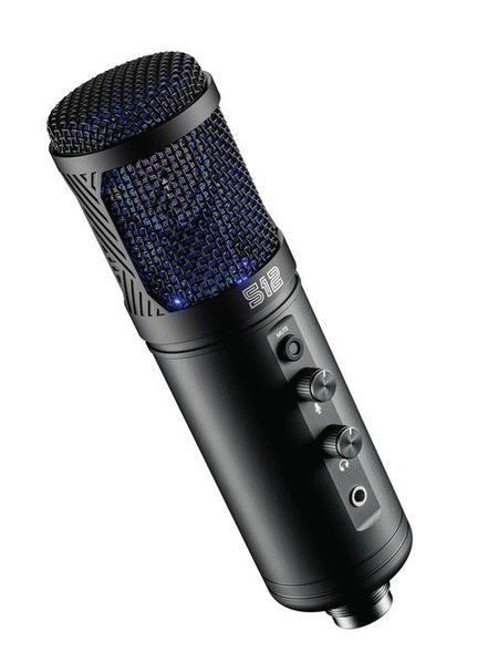 Tempest Professional Large-Diaphragm Studio USB Microphone