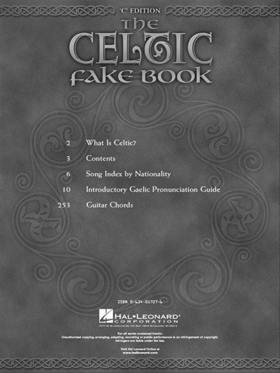 The Celtic Fake Book Flute scores gallery preview page 2