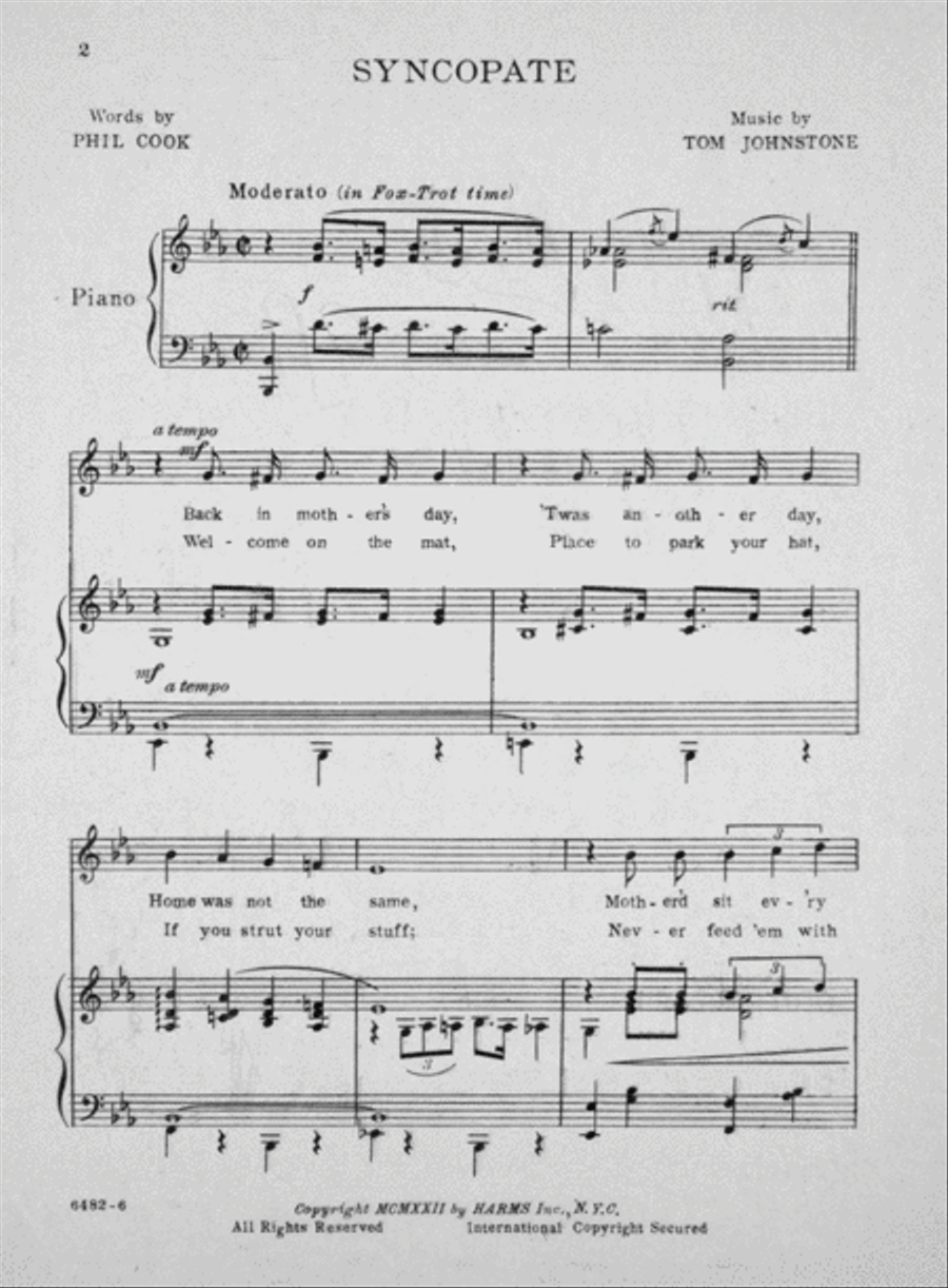 Syncopate Voice scores gallery preview page 2