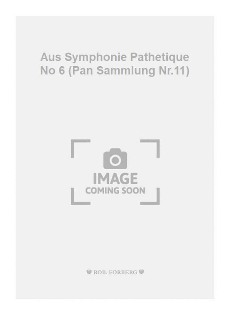 Aus Symphonie Pathetique No 6 (Pan Sammlung Nr.11)