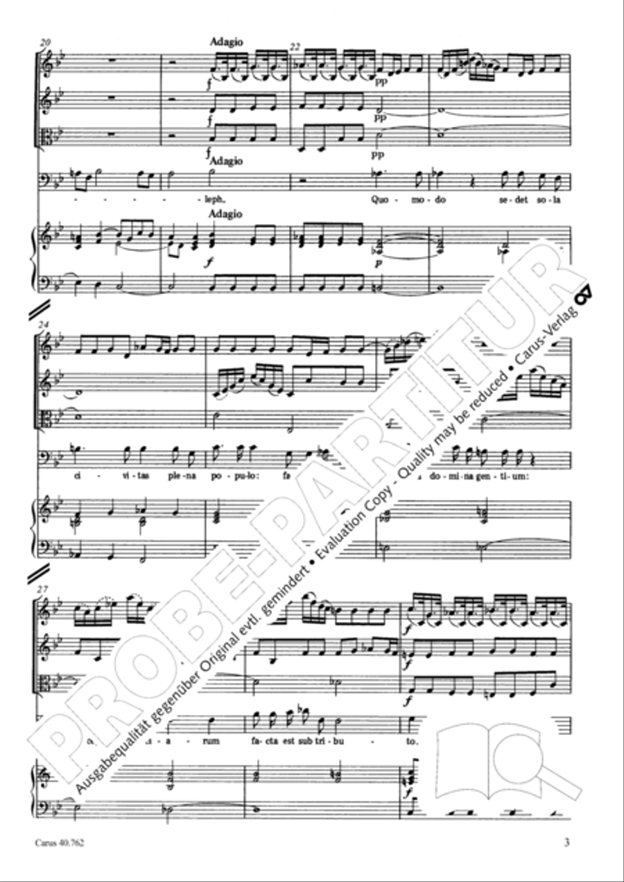 Lamentationes pro Hebdomada Sancta Score scores gallery preview page 18