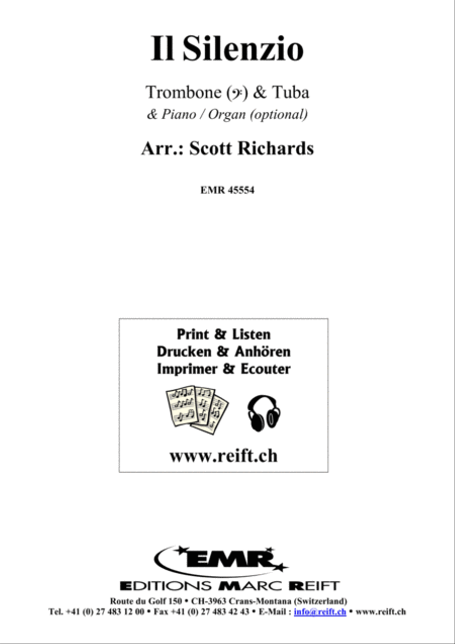 Il Silenzio Trombone scores gallery preview page 2