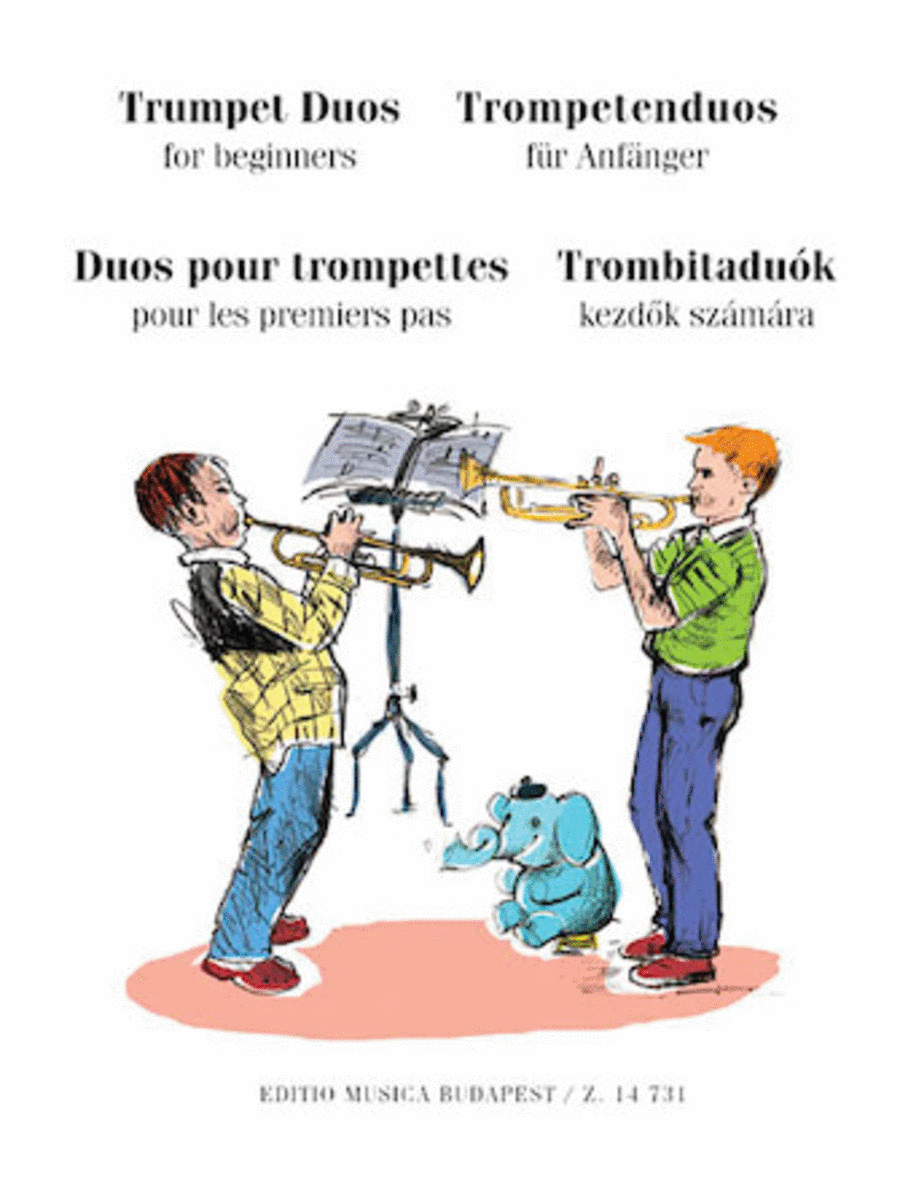 Trumpet Duos for Beginners Brass Duet scores gallery preview page 1