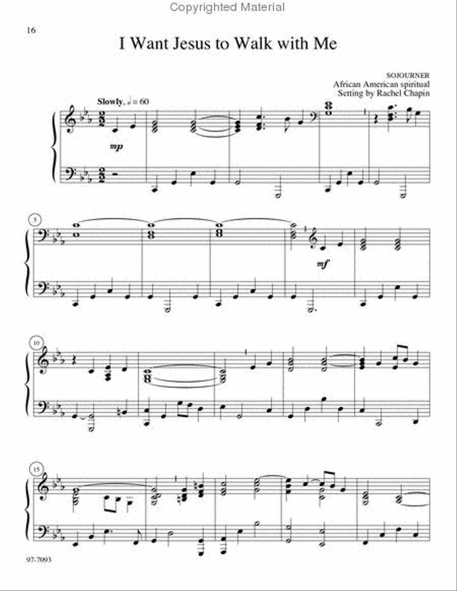 Lamb of God Lamb of God Piano Solo scores gallery preview page 7