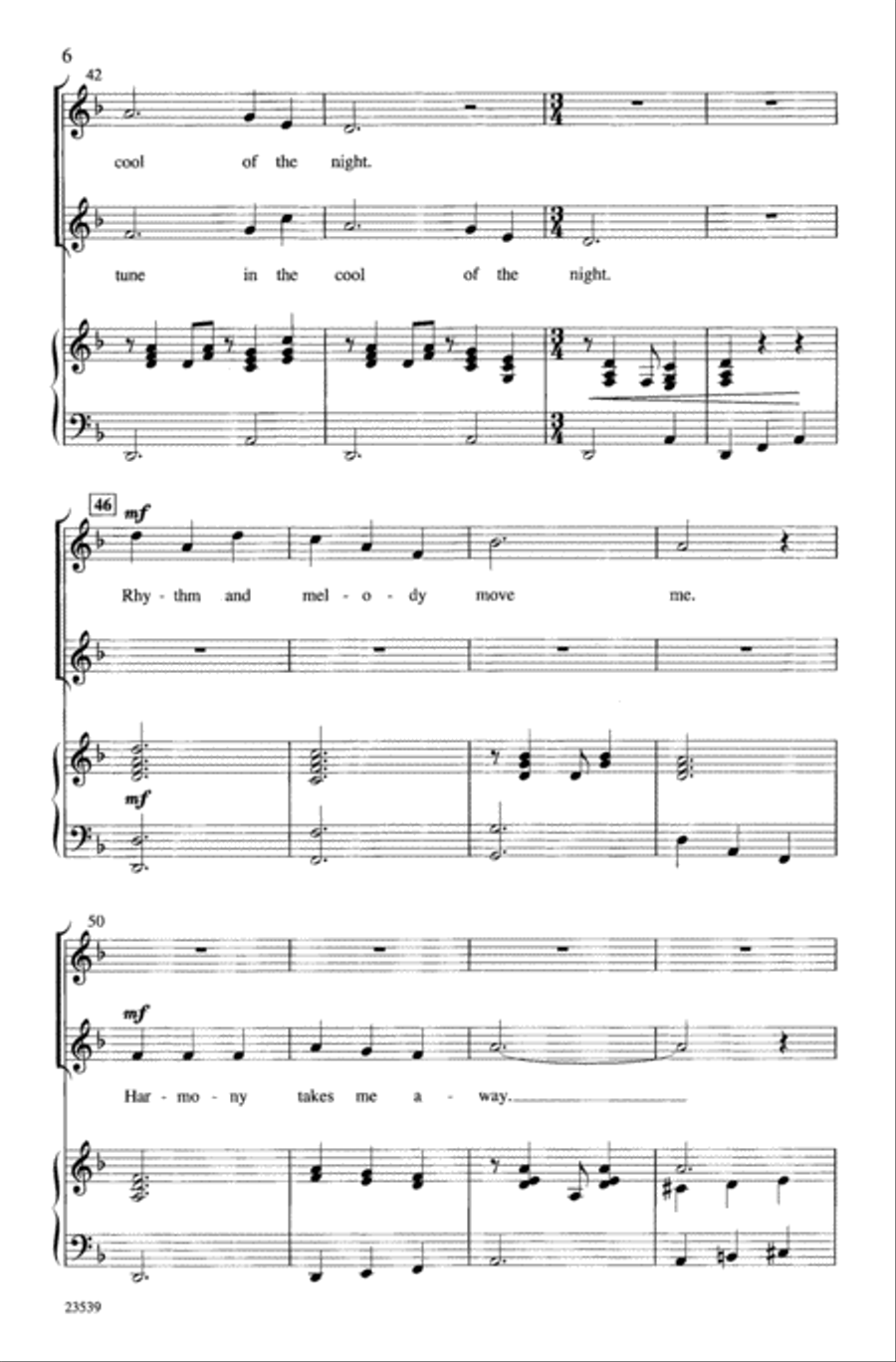 A Child of Song Choir scores gallery preview page 5