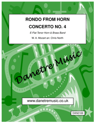 Rondo from Mozart's 4th Horn Concerto (Brass Band)