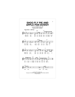 Shoo Fly Pie And Apple Pan Dowdy