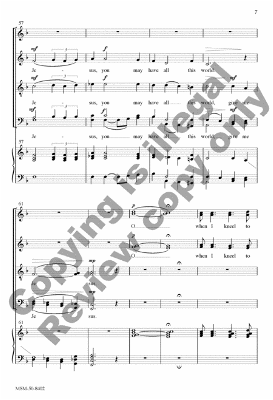 Give Me Jesus Give Me Jesus Divisi scores gallery preview page 18