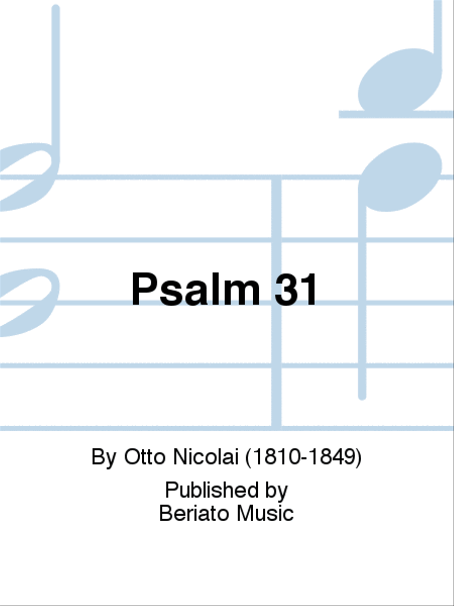Psalm 31 SSAATTBB scores gallery preview page 1