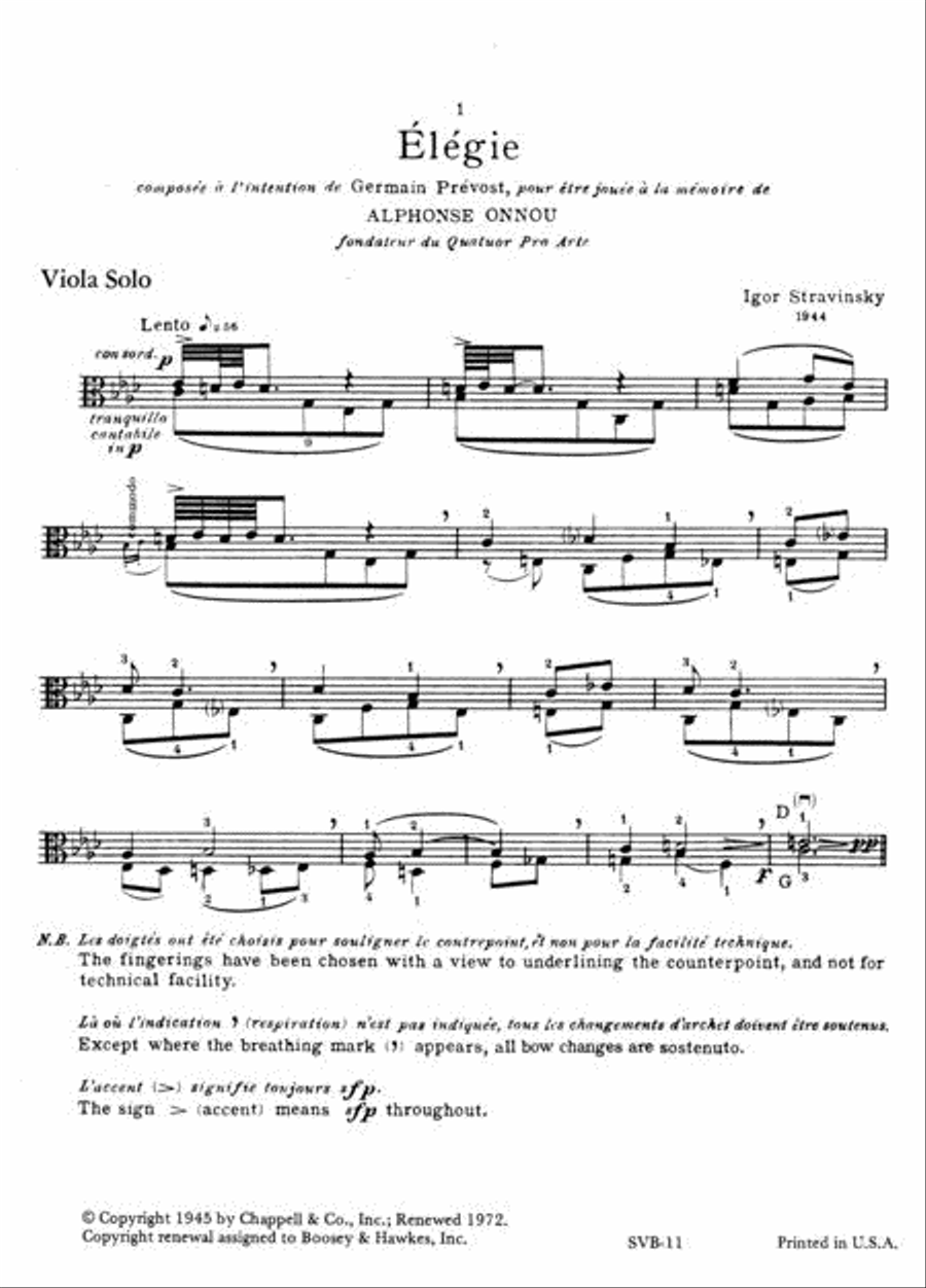 Elegie Viola scores gallery preview page 4