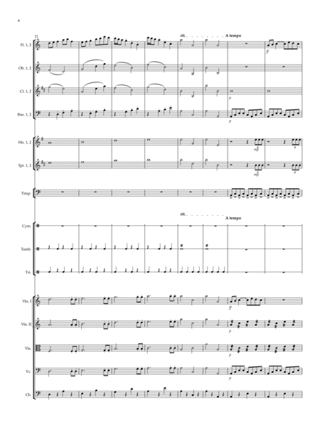 Short piece for Orchestra in A minor image number null