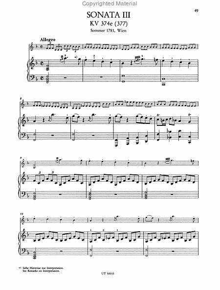 Sonatas for Piano and Violin, Vol. 2
