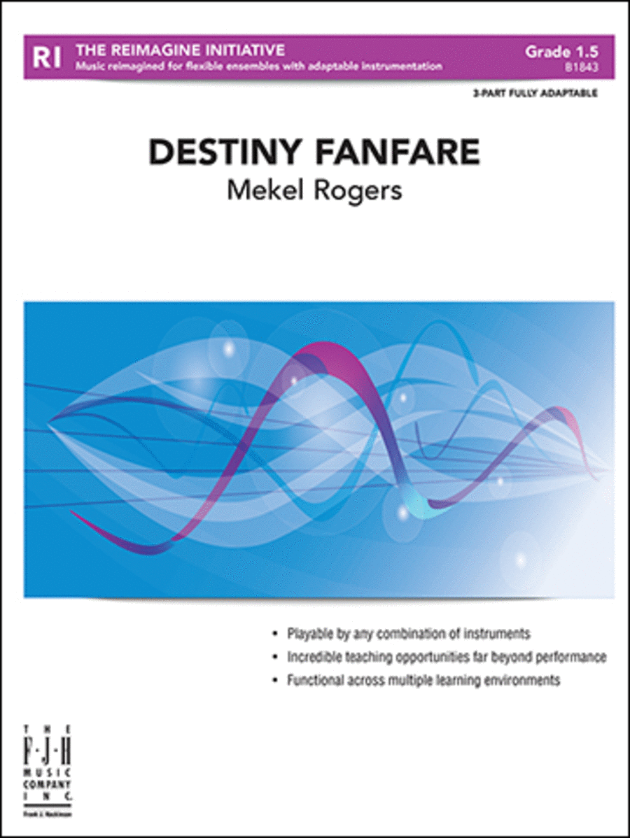Destiny Fanfare Concert Band scores gallery preview page 1