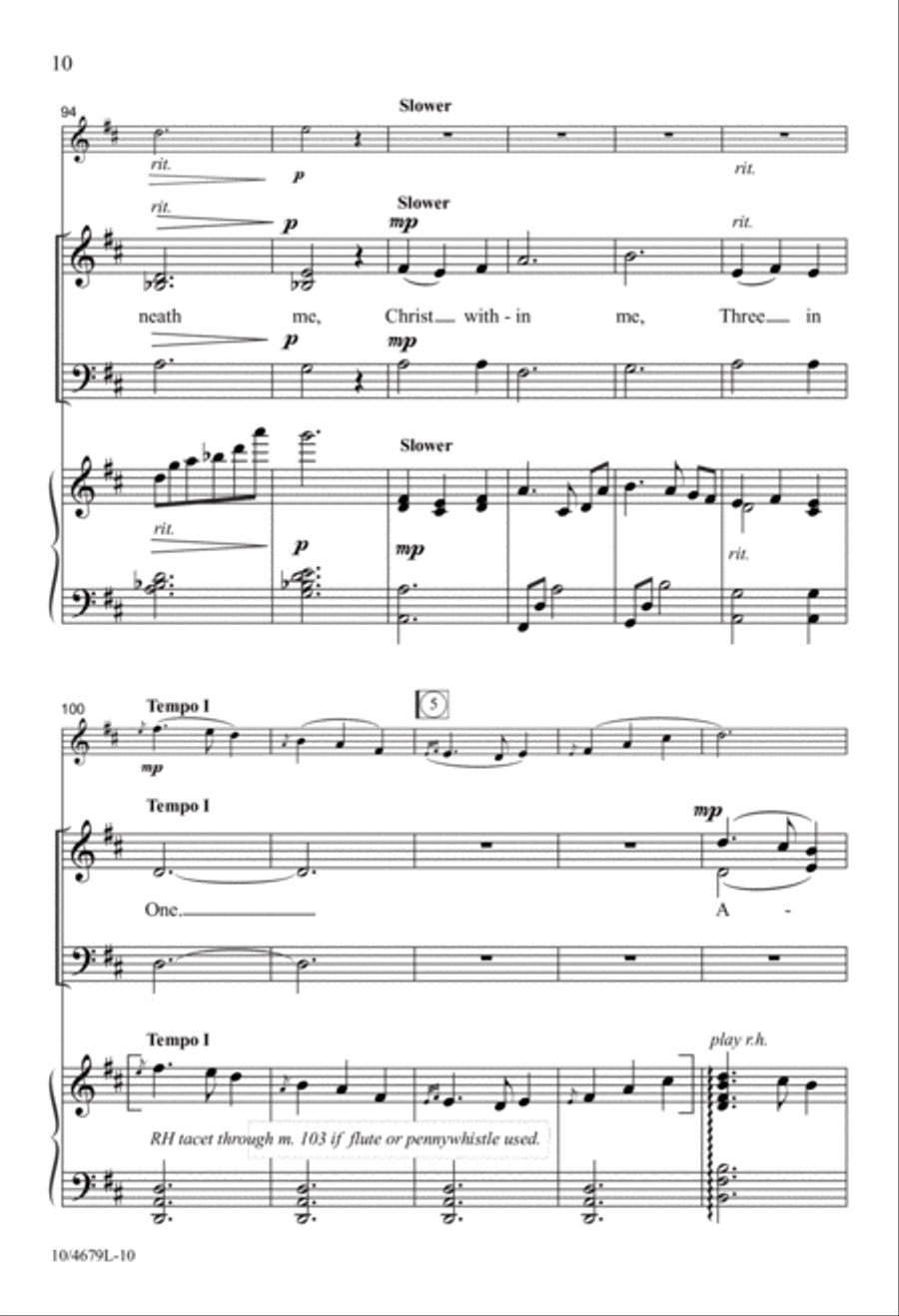 Celtic Communion 3-Part scores gallery preview page 10