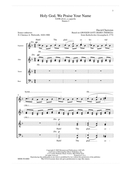 Five Choral Stanzas, Set 2 image number null