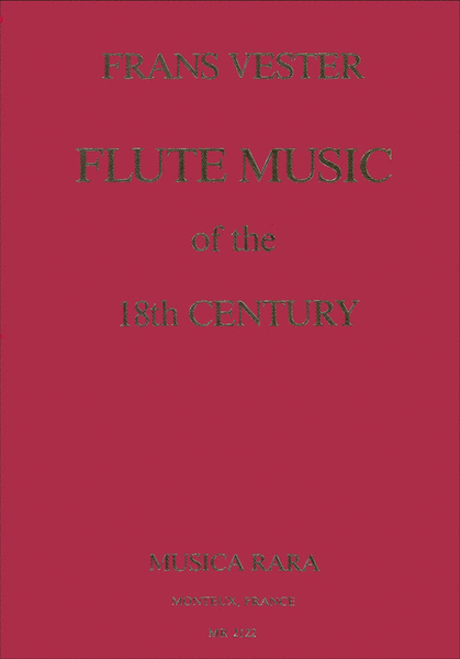 Flute Music of the 18th Century