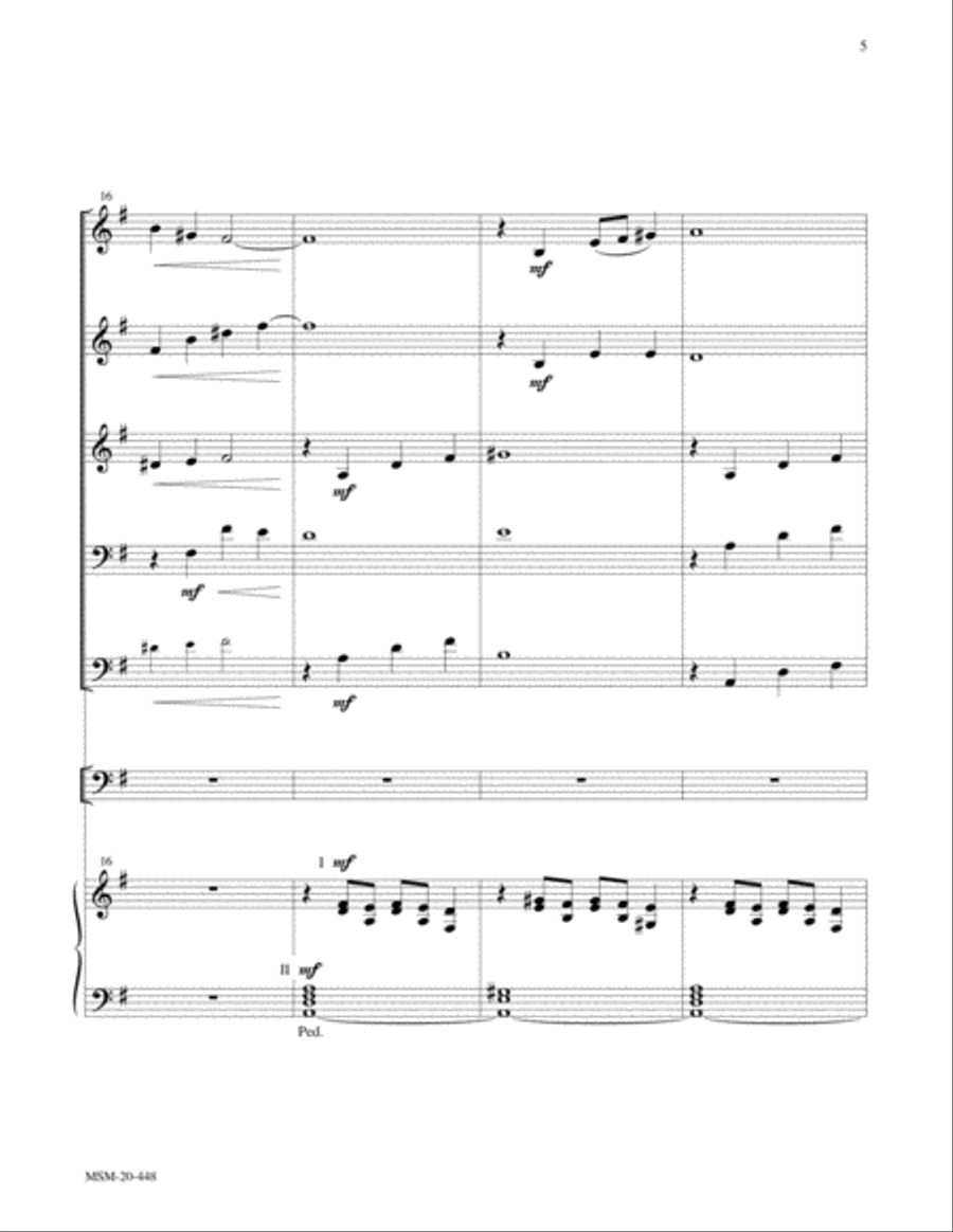 Engelberg Unison Choir scores gallery preview page 4